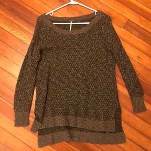 Olive free people sweater